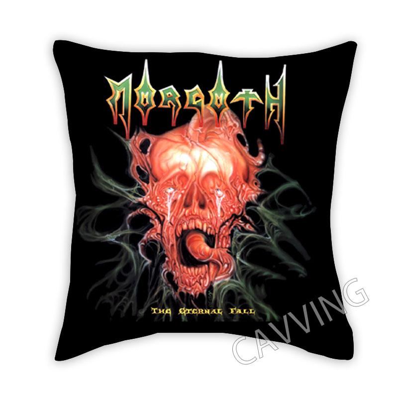 

Morgoth Rock 3D-печатные полиэфирные декоративные наволочки Бросок Чехол для подушки Квадратные наволочки на молнии Фанаты Подарки