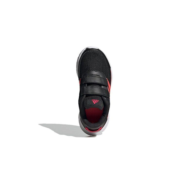 adidas Run C Comfortable Breathable Low Top Kids' Running Shoes Black Pink Children Aged 3 7 Years Old FW4013