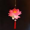 Leuchtende Chinesische Tragbare Festival Laterne Lotus LED Laterne Lotuslicht Mondfest Laterne