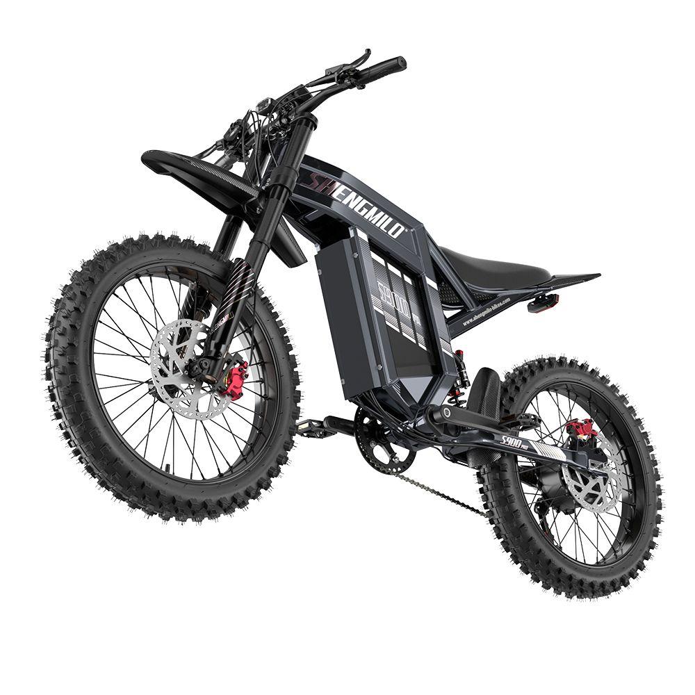 Electric Bicycle Shengmilo S900 Pro 20" 3000W Peak Motor Adult Off Road Electric Bicycle 60V 35AH Full Suspension Ebike 7 Speed