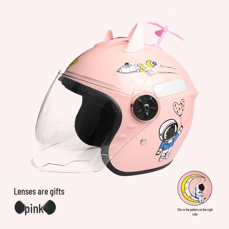 

Children s Cartoon Safety Helmet: Breathable, Shockproof, Winter Warm for Boys and Girls One Size