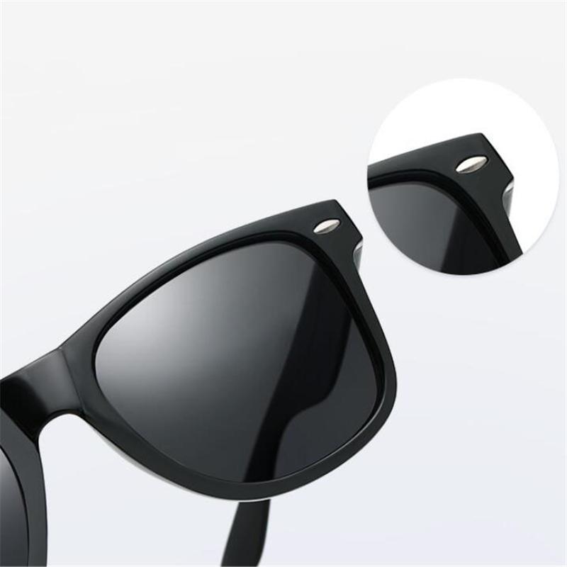 Vintage Nagler Polariserte Solbriller Menn Kvinner Minus Linse Sjåfør Firkantede Styrkebriller 0 -0.5 -0.75 -1.0 Til -6.0