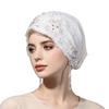 Cappello con Nappe di Cristallo e Ricami per Abbigliamento Casual Estivo e Invernale