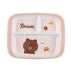 Wuhe Kids' Sally 3-Compartment Feeding Plate Set
