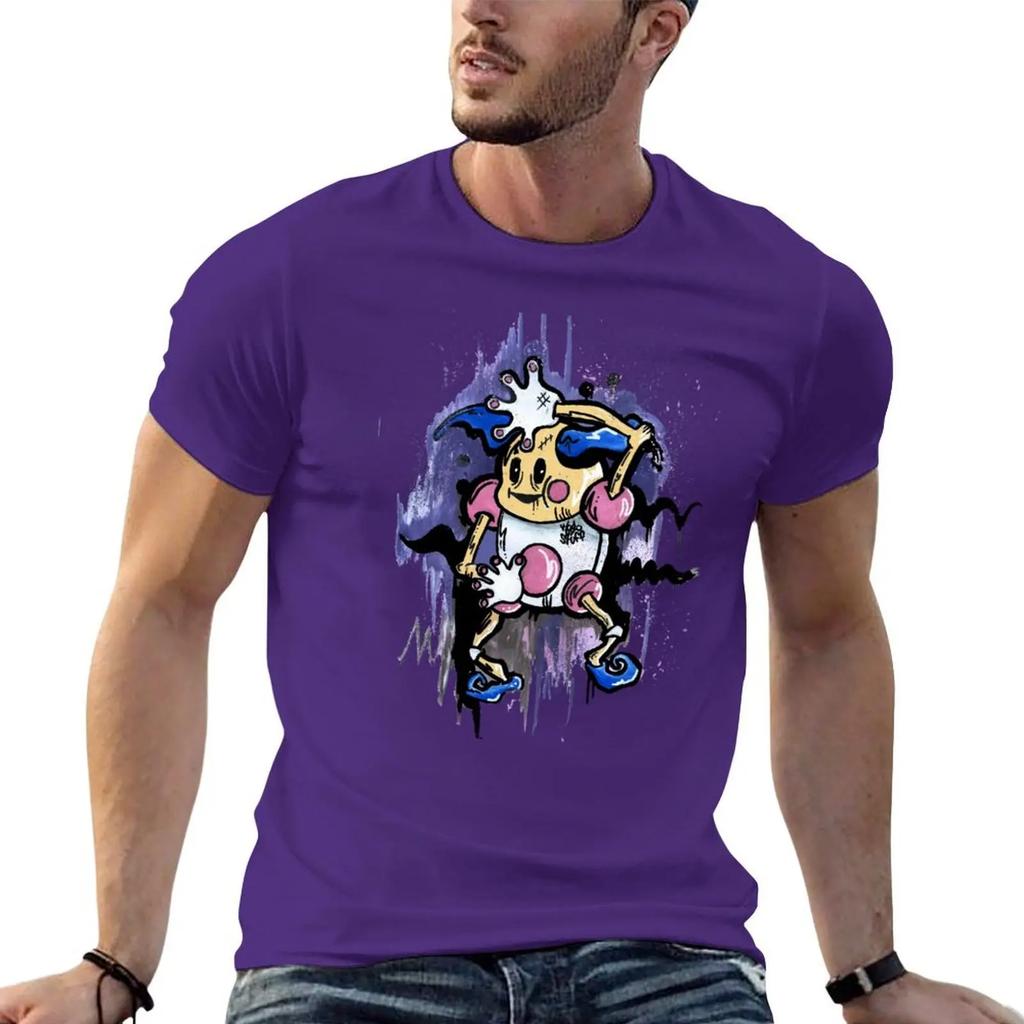 Mr Mime T-shirt customizeds heavyweights summer top boys animal print men graphic t shirts