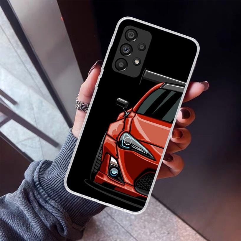 

JDM Tokyo Drift Sports Car Male Men Phone Case For Samsung Galaxy A17 A57 A37 A16 A26 A36 A56 A15 A25 A35 A55 A14 A13 A54 A53 A3 Samsung A15