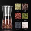 Baijie Manuell Pepparkvarnset i Rostfritt Stål & Glas