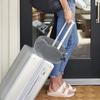 Extra Luggage Stuffable Travel Pillow Velvet U-Shapes Pillow  Travel Essentials