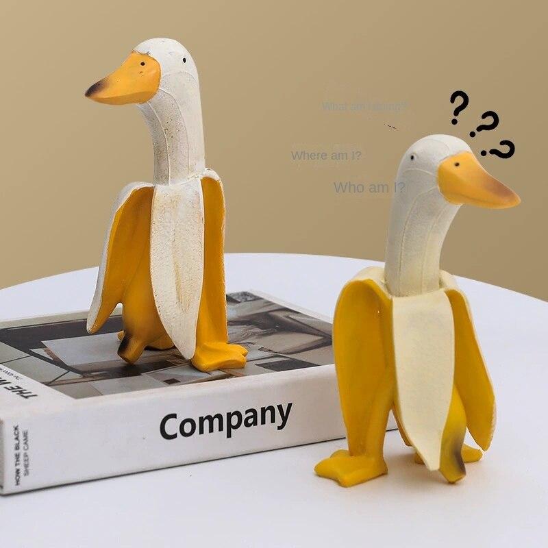 Drăguț Amuzant Creativ Banana Duck Decoratiuni Decoratiuni pentru Casa Decoratiuni Desktop