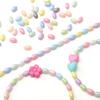 Domestic Glass Solid Color Cream Baked Paint Seed Beads for DIY 52 Pcs