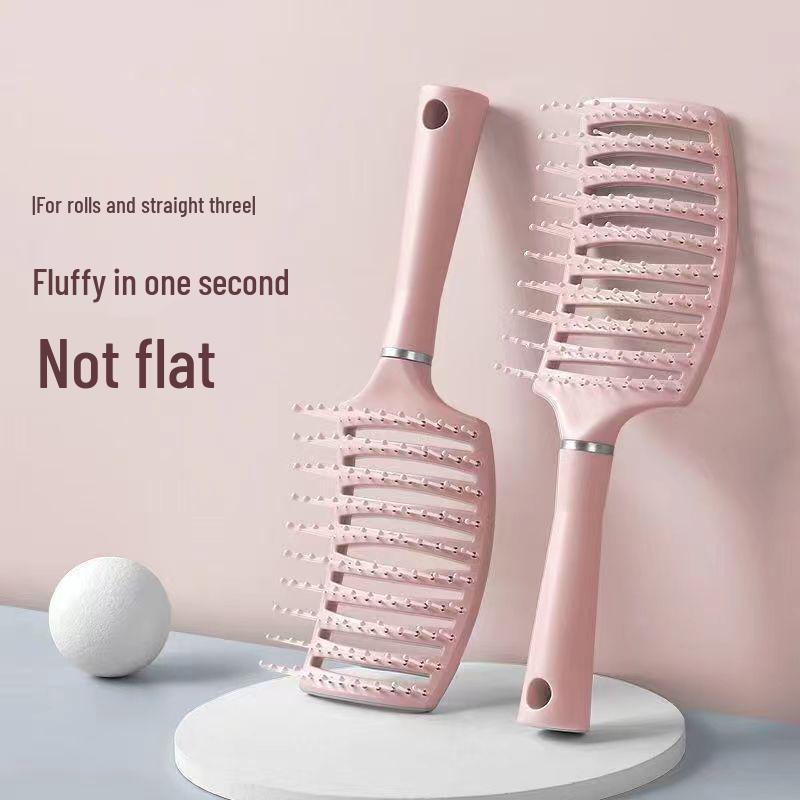 Women's Portable Scalp Massage Comb for Fluffy, Curly Hair