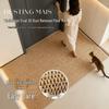 Cat Scratch-Resistant Pineapple Loop Sisal Entrance Mat for Dirt and Wear Resistance