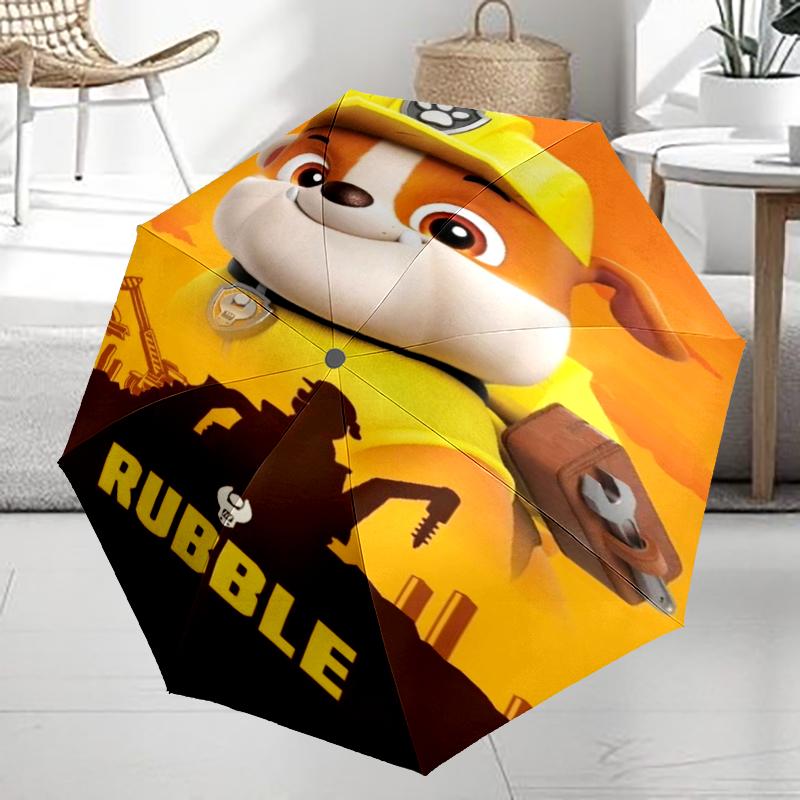 PAW Patrol Theme Automatic Umbrella, Lightweight & Portable, 8 Rib, Perfect for Outdoor Travel, Birthdays, Christmas, Gifts.