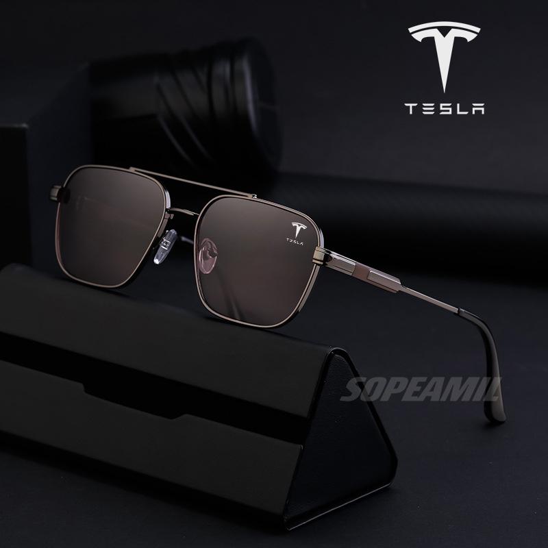 DTDIB1 For Tesla Model 3 Model Y Model S Model X Cybertruck Car High-end Men Women Outdoor Sunglasses UV Protection Driver's Goggles