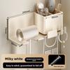 Hole-free Bathroom Storage Cord-winding Hairdryer Holder