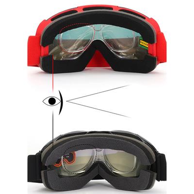 Skibrille mit Sehstärke Rx-Einsatz Optischer Adapter Biegbare Motorradbrille