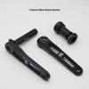 EVOSID Lightweight CNC Road Bike Crankset: 3-Bolt, 40-50T for Gravel & Folding Bikes