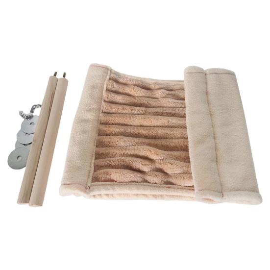 Hamster Hammock Dvouvrstvé Závěsné Odolné proti kousnutí Pohodlné Měkké na dotek Udržujte v teple Velký prostor