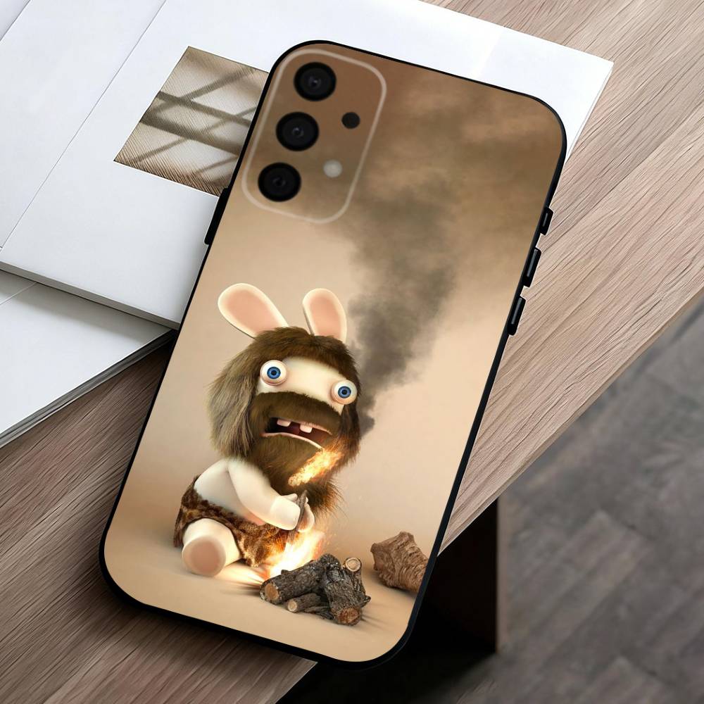 R-Rayman Raving-G R-Rabbids Phone Case For Samsung Galaxy A73,A72,A71,A70,A53,A52,A51,Others Soft Black Cover Samsung a30 a20