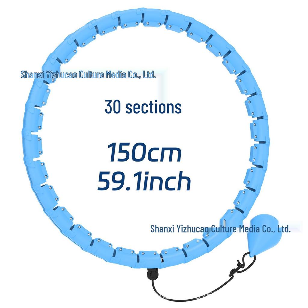 Intelligenter, abnehmbarer Hula-Hoop-Reifen für Frauen – Bauchweg-Effekt, taillenschonendes Fitnessprogramm