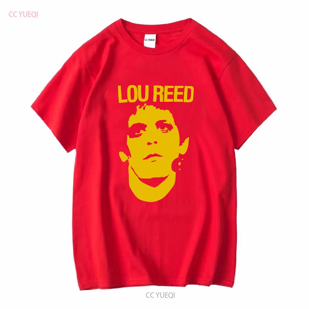 NEW LISTING 80 s Lou Reed Rock Roll Animal T Shirt black tee NH7029 vintage Washed fashion homme Stretched Stylish
