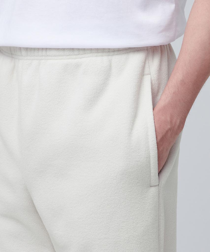 MUSINSA STANDARD Polar Fleece Sweatpants [Ivory]