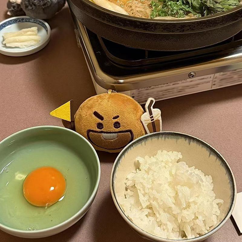 

Хоккайдо Шоки Куки Кукла Мультяшная Креативная Забавная Кукла-печенье в стиле Инс Отправить друзьям и подругам Подарки Подвеска для сумки 1Pc