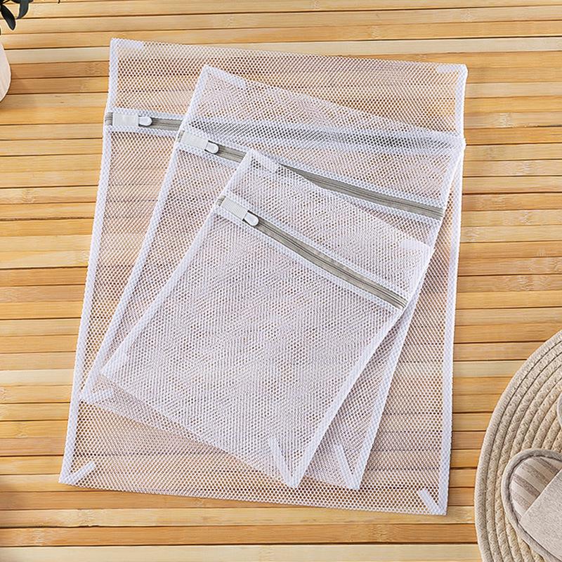 Thickened Fine Mesh Laundry Bag for Washing Machine – Protective Net Bag for Clothes, Lingerie, and Bras