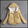 Trendy 2023 Women's Hooded Petite Cotton Jacket – Age-Reducing, Fashionable Short Cotton-Padded Coat