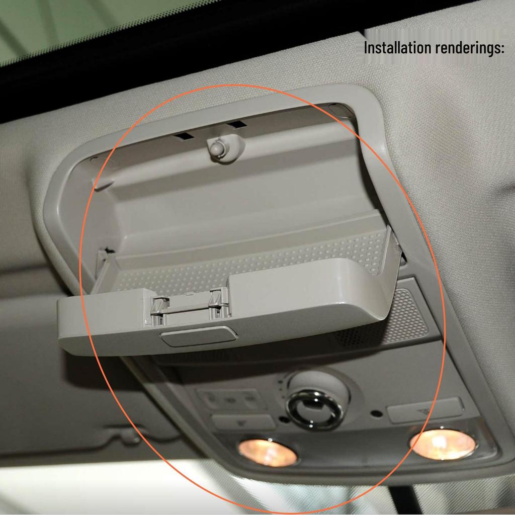 Volkswagen Passat Sagitar Jetta Dach Sonnenbrillen Aufbewahrungsbox 56D 868 837