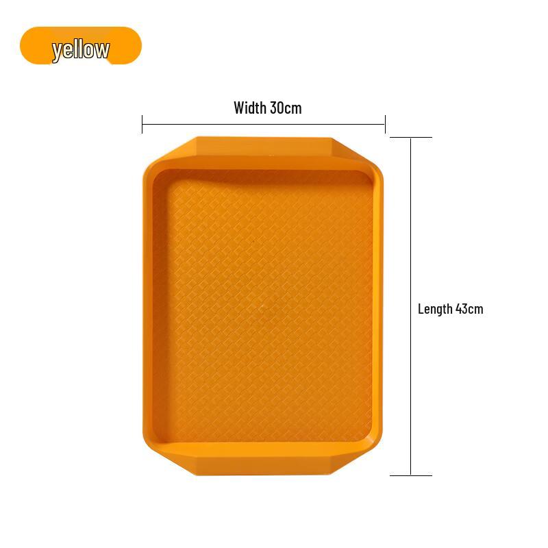 

Chinese Style Rectangular Plastic Food Tray