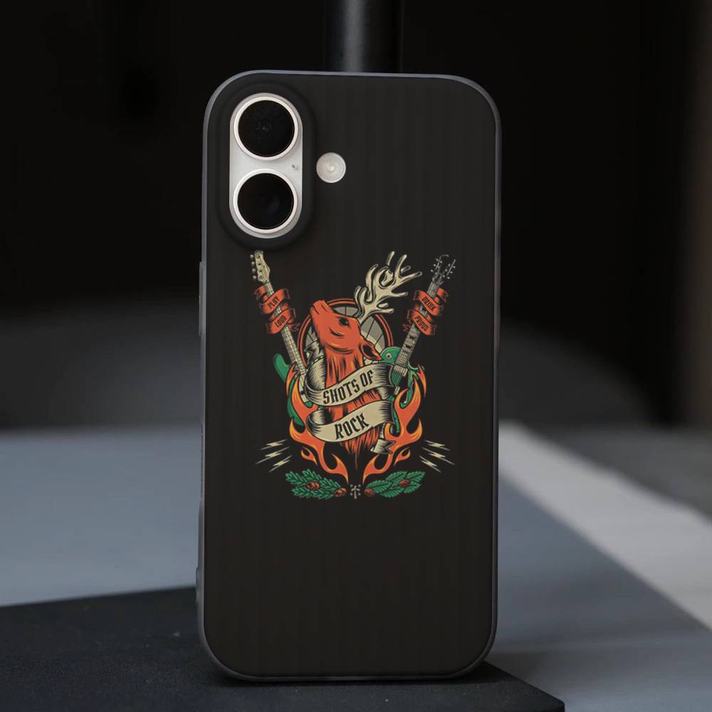 

Hi J-Jagermeister Logo For IPhone 16 15 14 13 12 11 17 Pro Max Plus Wave Corrugated Phone Case Anti Drop Cover iPhone 12