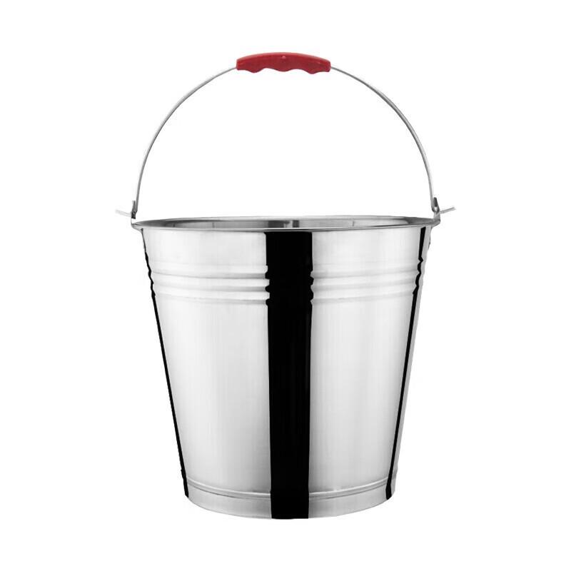 Homeglen Verdickter Edelstahl-Wassereimer