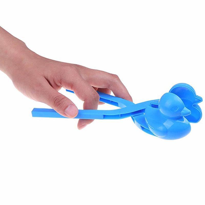 Entenförmiger Schneeballmacher-Clip 1 Stück Kinder Outdoor Winter Schneeform Lustiges Spielzeug