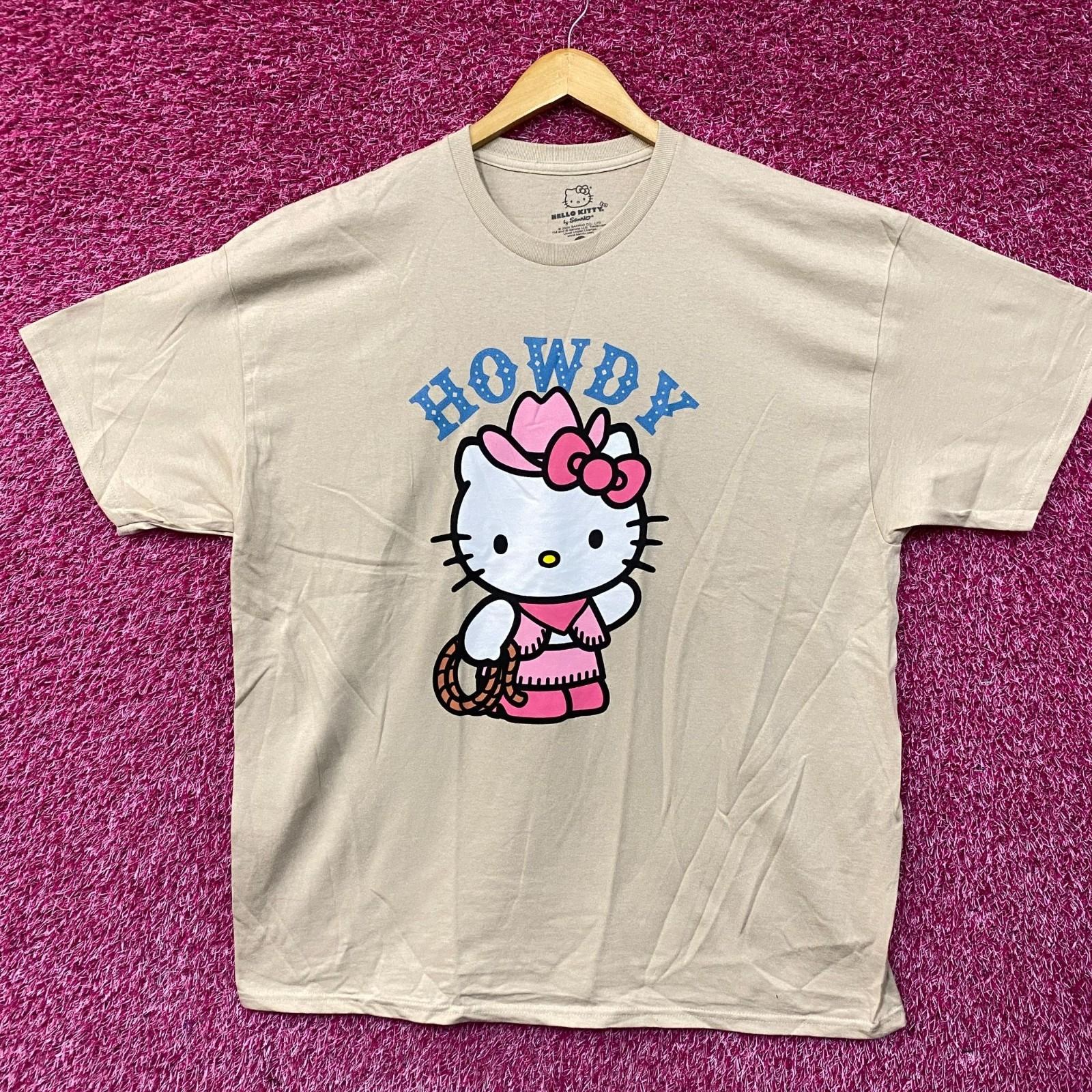 Ковбойская Хелло Китти Howdy от Sanrio Футболка 4XL