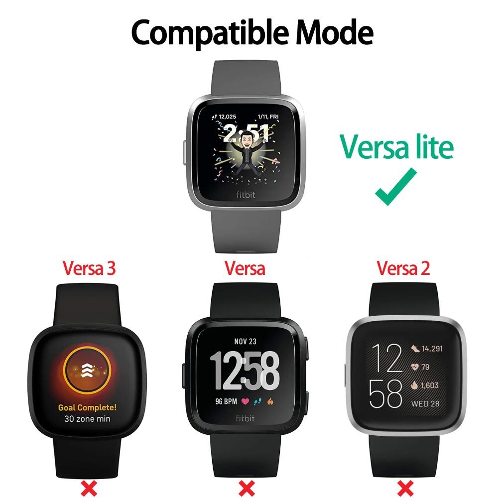 Charger For Fitbit Versa Lite Sport Smartwatch USB Charging Cable For Fitbit Versa Lite Charger Cord Clip Dock Watch Accessories