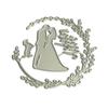 Wedding Themed Cutting Dies Carbon Steel Die Cut Templates Metal Embossing Stencils for Scrapbooking Card Making Journal