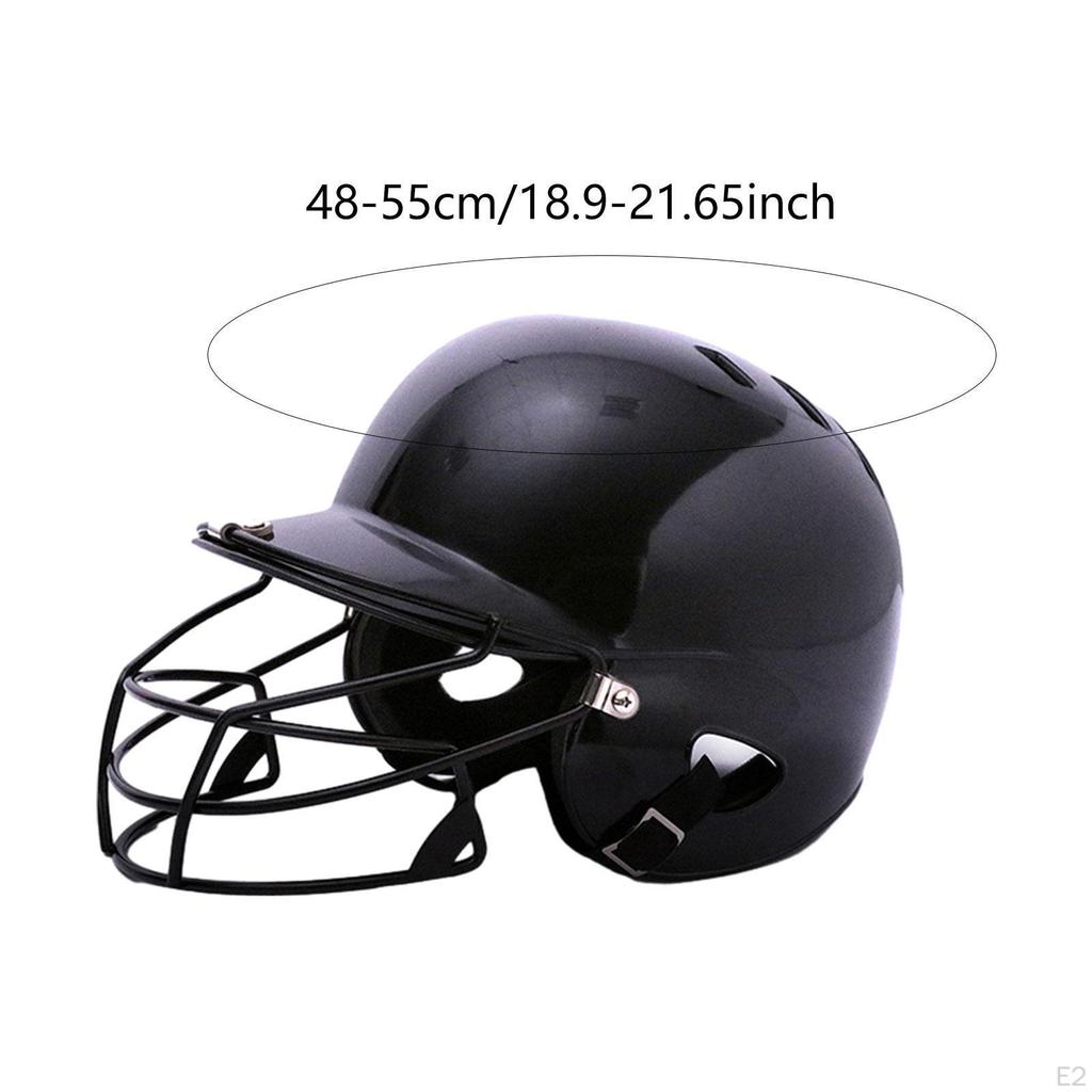 Baseball Batting Helm Softball Helmen Belüftung Absorbent Schutz mit