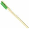 Bamboo Handle Nylon Brush, Curved Handle, 4 Rows