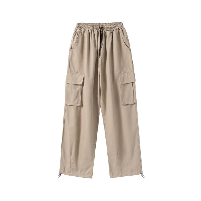 

Унисекс Прямые Джоггеры Карго с Широкими Карманами XL хаки