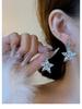 Silver Needle Resin Flower Tassel Earrings: Vintage, Versatile, Light Luxury Fashion Jewelry for Women