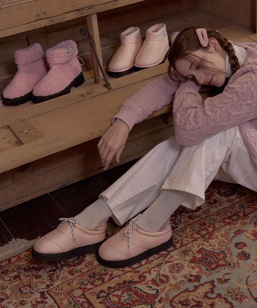 Shoehi Yuki Padded Fur Slip-On (4 Colors)_B2228 (B Type)