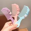 Small Comb Cute Mini Cartoon Portable Bangs Broken Hair Round Hair Tooth Comb Little Girl Children Girls Hair Comb