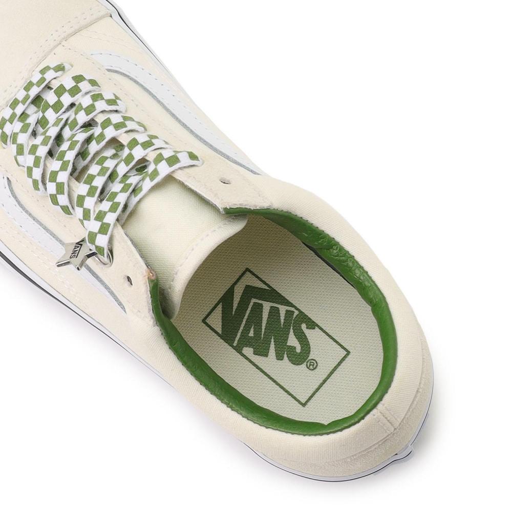 Vans Marshmallow Green Old School Vn000d6wbom
