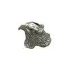 Premium Vintage Brass 3D Eagle Head Paracord Bead EDC Keychain Knife Pendant Decor for  Backpack Accessories