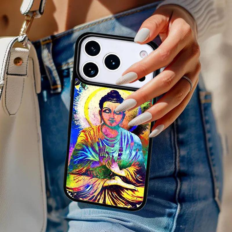

Hippie Trippy Psychedelic Message Abstract Phone Case For iPhone 17 Air 14 15 13 12 Max Cover For Apple 16 16e 11 Pro Max Plus iPhone 15