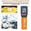 Infrared Thermometer With Laser Positioning Over Temp Alarm For Industrial Cooking Auto Temp Test