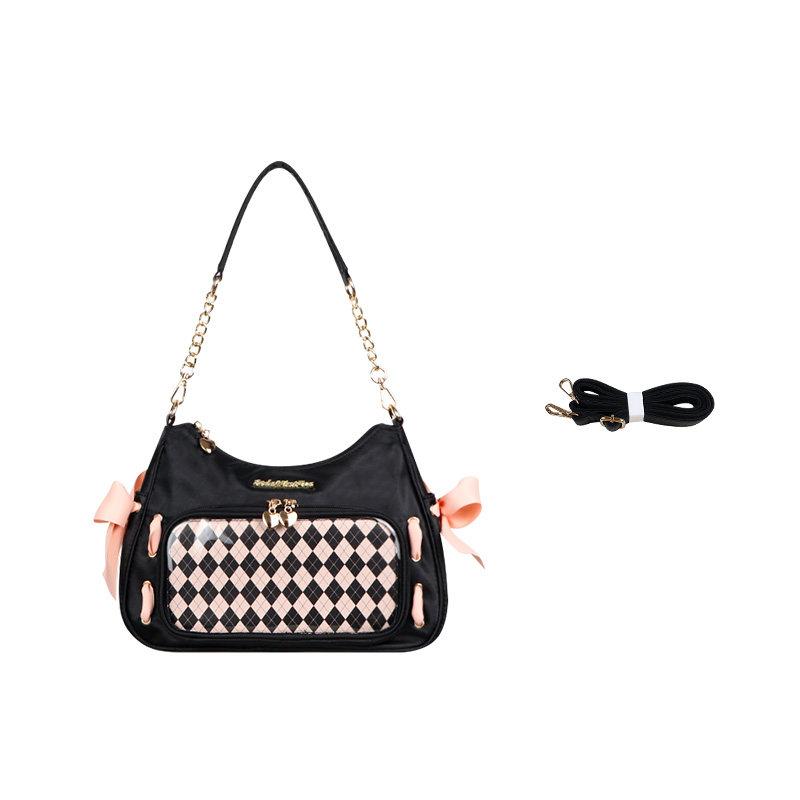 Verbandsschleife Ita Bolsos Transparente Handtasche Damen Crossbody Sac Femme Schultertaschen für Damen Tägliche Nutzung Bolsas
