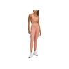 Under Armour Meridian Soft Series Slim Fit Versatile Training 3/4 Sports Pants Women bottoms Mocha-Rose 1382525-696