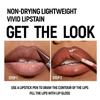 Lápiz Delineador de Labios 2en1 Cónico Degradado Marrón Nude Brillo de Labios Espejo Delineador de Labios Mate Impermeable Contorno de Labios Maquillaje No Pegajoso